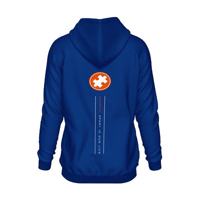 bluza granatowa tył