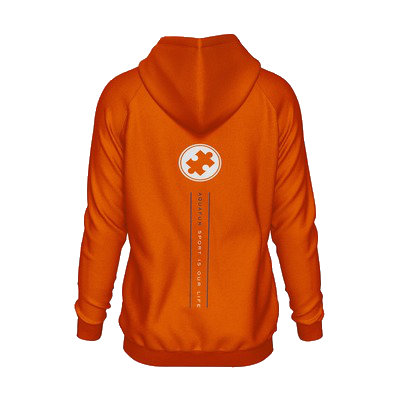 bluza pomarańczowa tył